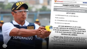 Marco Legal de Pistolas Eléctricas en el Perú